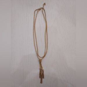 Gold chain necklace